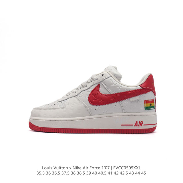 Louis Vuitton X Nike Air Force 1 Low Af1 force 1 Ld023235.5-45