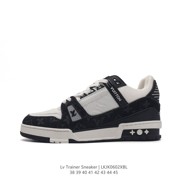 Louis Vuitton Lv 3D logo lv louis Vuitton Trainer Sneaker Low 38-45 Lkjk0602Xbl