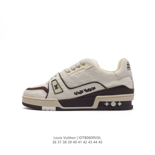 Louis Vuitton Lv 3D logo lv louis Vuitton Trainer Sneaker Low 36-45 Iotb0609Vxl